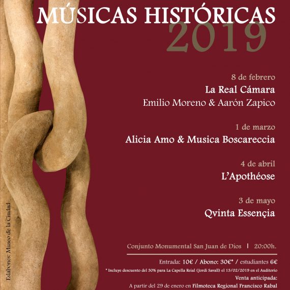 Qvinta Essençia en el ciclo Murcia Músicas Históricas