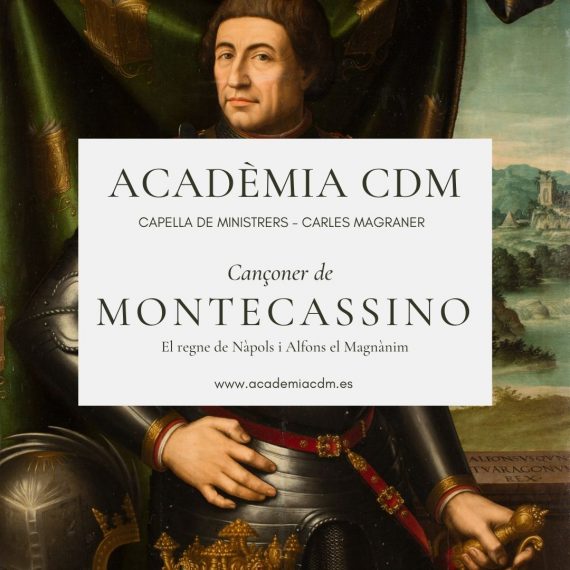 Acadèmia CdM: ‘Cancionero de Montecassino’ – Menador. Espai Cultural.
