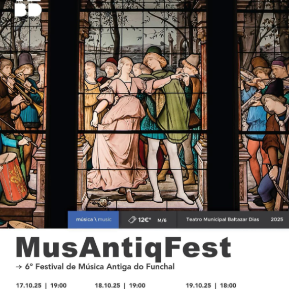 Caro dolce ben mio actúa en MusAntiqFest, el Festival de Música Antiga da Madeira